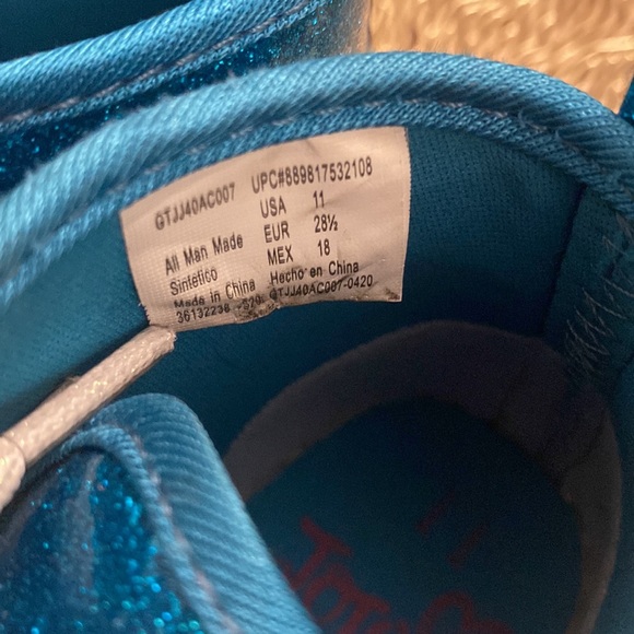 JoJo Siwa High Top Glitter Sneakers - Picture 6 of 8